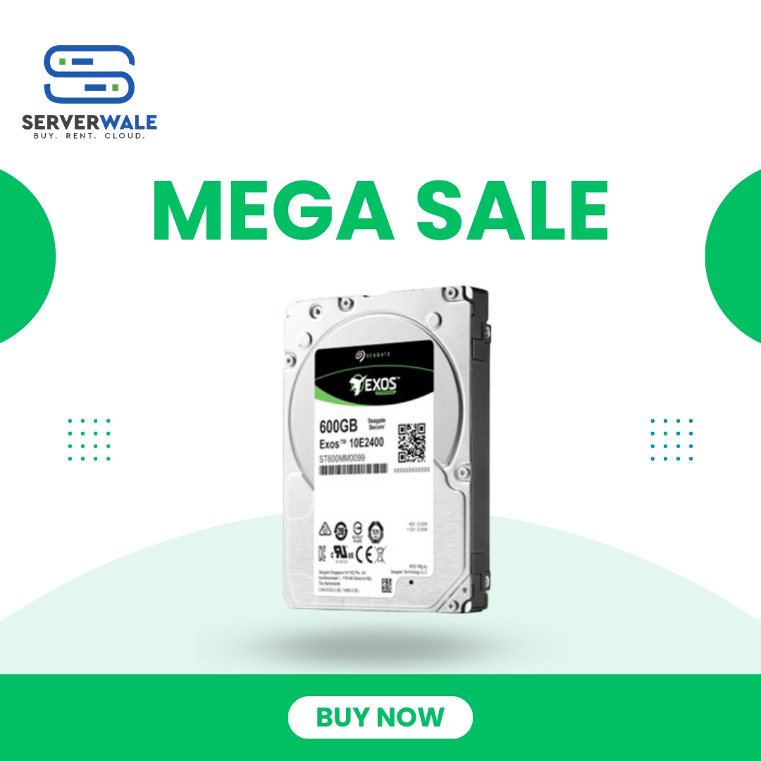 Seagate 600GB 15K SAS HDD For Dell Servers
